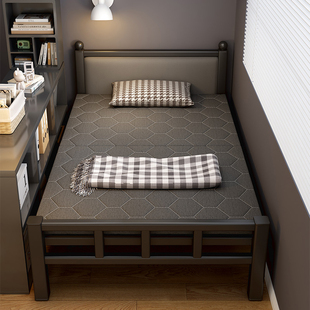 德国折叠床家用单人床简易午休小床便携成人宿舍加床双人硬板铁床