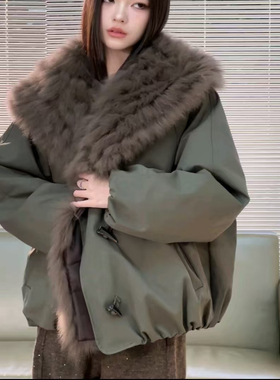 诺华NovaBloom-羽绒服(配可拆真狐狸毛毛领)(含50鹅绒)XF36269953