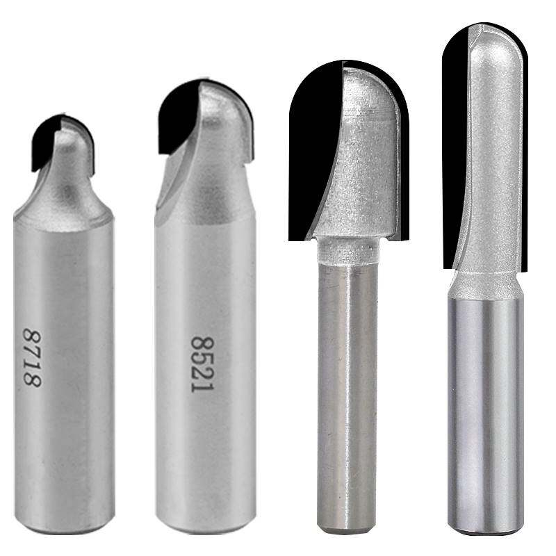 金刚石圆底刀电木铣雕刻刀加长深圆底刀开槽圆球吊锣立铣刀平底刀