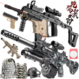 电动连发M416突击水晶玩具儿童男孩短剑手自一体软弹专用枪射程远