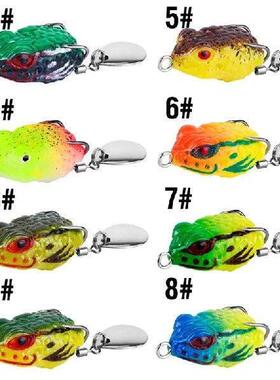 1pc Mini Soft Frog 25mm 3g Snakehead Lure Topwater
