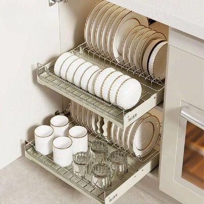 Kitchen Cabinet Drawer Type Free Installation of Stainless