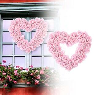 Valentine Day Heart Wreath Perfect For Weddings & Occasions