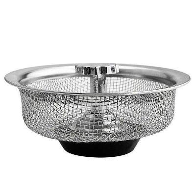 Kitchen Sink Sewer Strainer Basin Drain Stopper Stainless