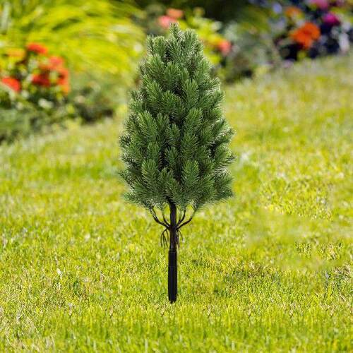 Artificial Topiary Garden Stake Realistic Bushes Plants