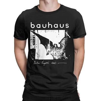 Bauhaus Bat Wings Bela Lugosis Dead T Shirt Men Cotton Amazi