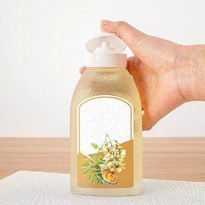 550g Transparent Non-Drip Honey Dispenser Honey Squeeze