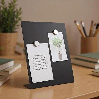 Magnetic Bulletin Board Stainless Steel Metal Memo Board