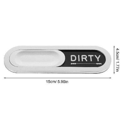 Magnet Sign Magnets Clean Dirty Laundry Washing Machine