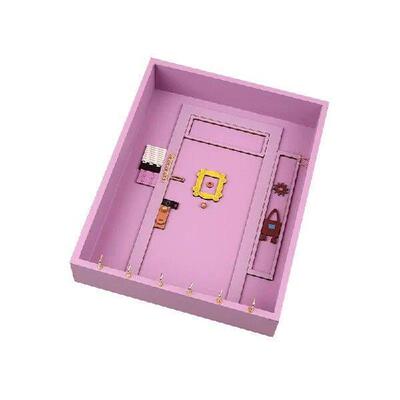 Friends Same Style Door Key Hook Shelf Purple Entry Door