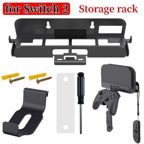Wall Mounted Host Stand for Switch 2 Game Console Host