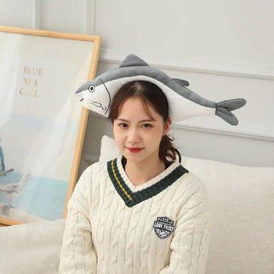Salted Fish Headband Lively Atmosphere Party Prop Lovely
