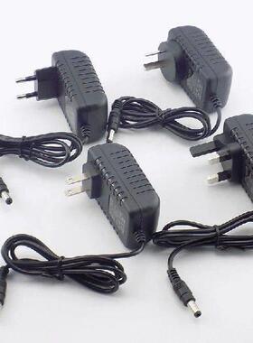AC DC 12v 2A 2000ma power supply adaptor EU UK AU US PLUG
