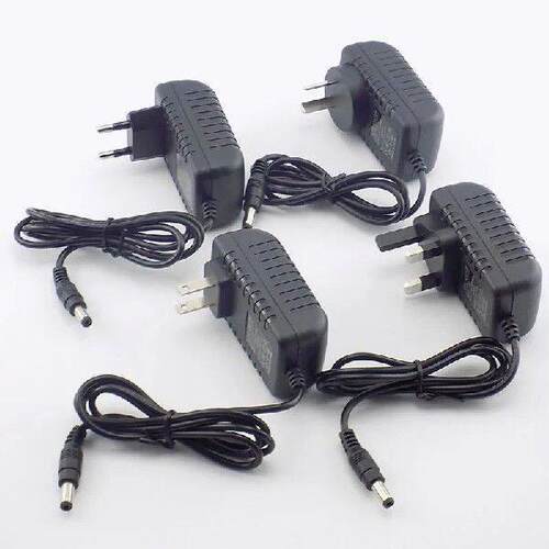 AC DC 12v 2A 2000ma power supply adaptor EU UK AU US PLUG