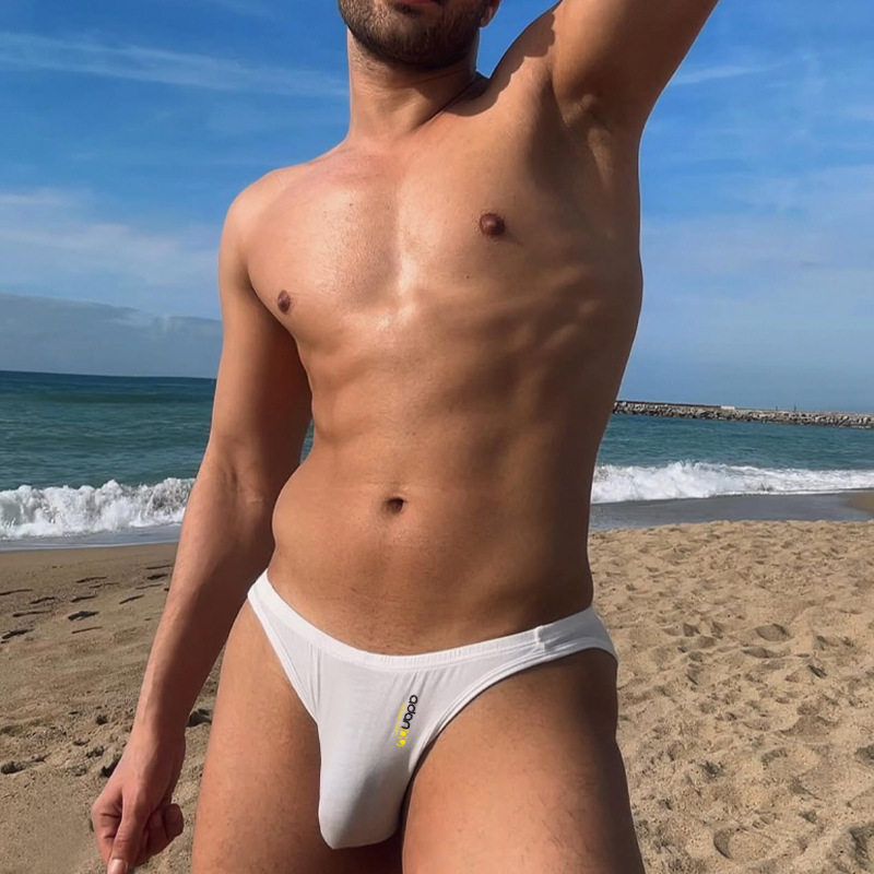 男士内裤性感低腰三角裤激凸显大