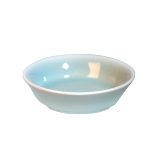 敞口墨碟墨碟陶瓷墨碟琵琶造型砚池仿古小砚台水碟调色盘笔洗