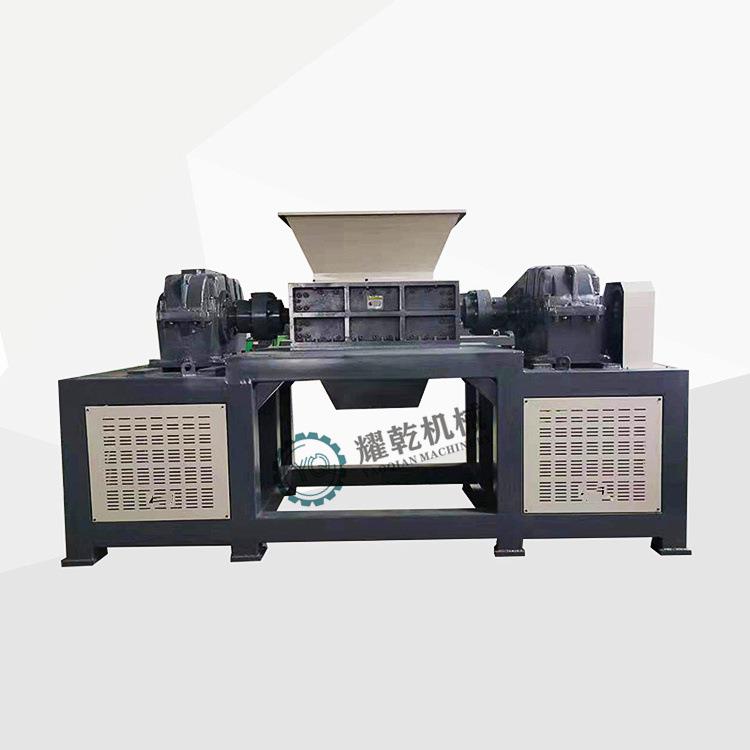 城市垃圾撕碎机双轴垃圾厂回收粉碎设备电线电缆切碎机