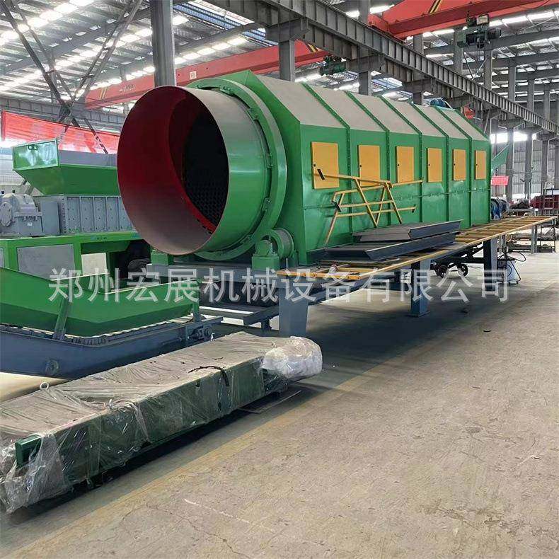 陈腐垃圾填埋垃圾分拣设备装修垃圾分选筛分分拣生产线