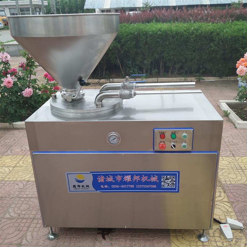 大型全自动液压灌肠机腊肠风干肠灌肠机器红肠香肠加工全套设备