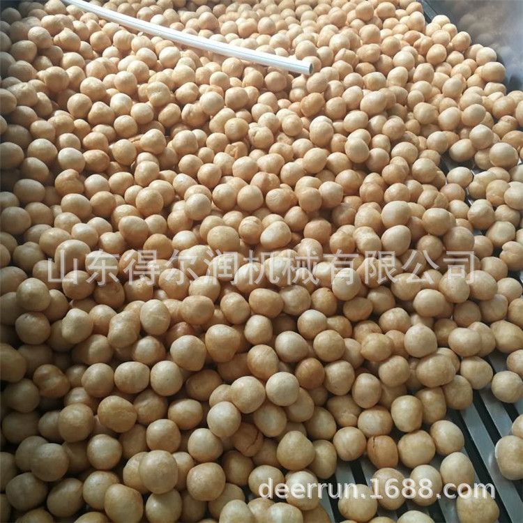 自动搅拌豆腐块油炸锅 竹签臭鱼豆腐干油炸设备 热销炸豆泡机器