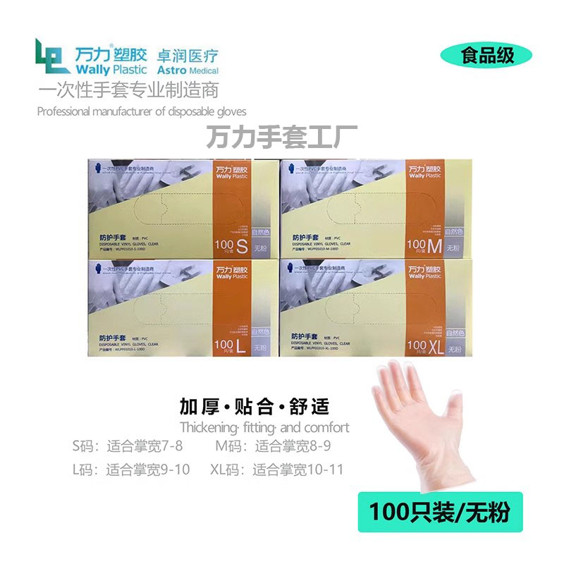 一次性厚款手套防护万力丁腈按摩