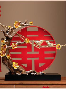 新婚礼物送新娘新人送闺蜜订婚结婚礼品高级新中式送礼装饰品摆件