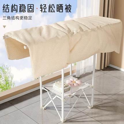 晒被子专用神器晾衣架室内家用落地折叠不占地方卧室挂衣小阳台晒