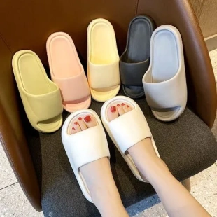 厚底踩屎感洗澡防滑 凉拖鞋 家用内拖鞋 静音男浴室女夏季 居家拖鞋