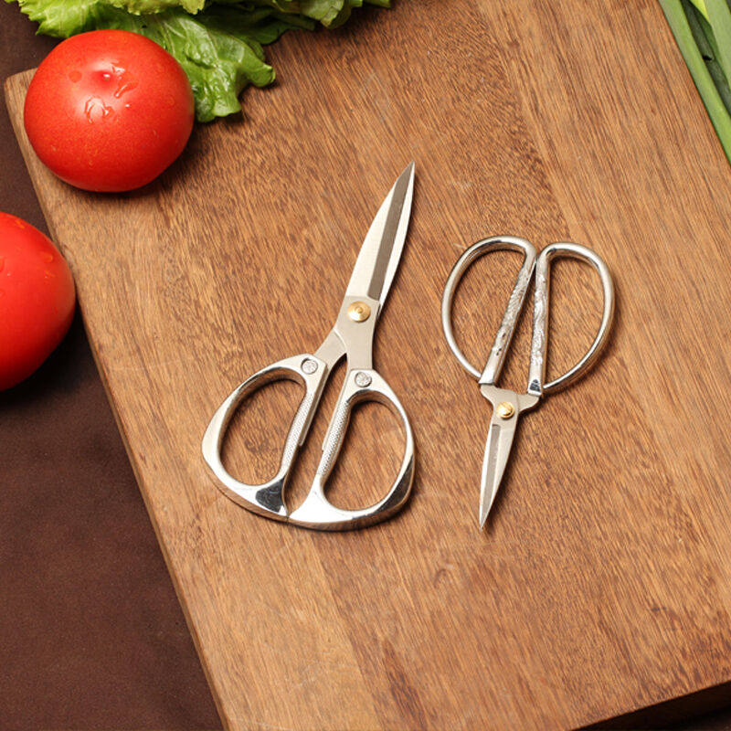 楚家刀不锈钢家用剪刀厨房用剪刀居家日用实用缝纫小剪刀不锈钢小