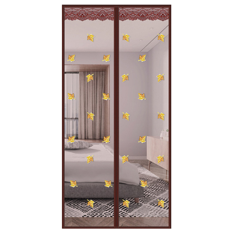 全磁铁条防蚊纱门帘家用免打孔隔断磁铁磁性夏季纱t窗蚊帐自吸魔