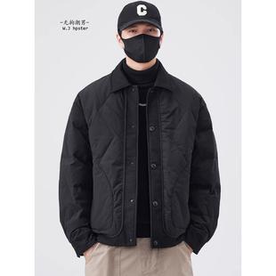轻薄鸭绒工装 BIAS潮牌翻领羽绒服男冬季 夹克保暖外套 neith