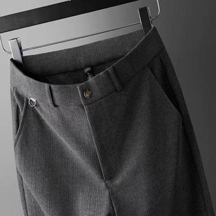 CITY高端空心呢男士 男裤 休闲裤 宽松直筒西裤 子 2025秋冬款 PALM