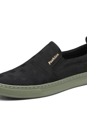 男鞋夏季透气2025新款老北京布鞋男软底帆布鞋休闲运动鞋