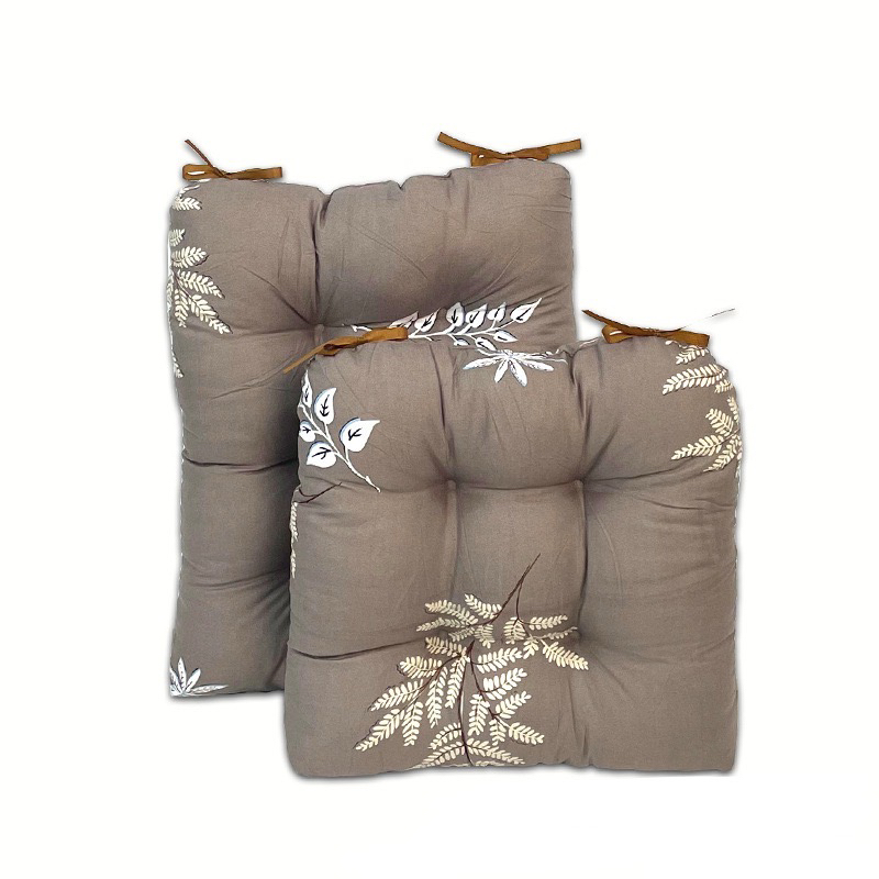 加厚户外椅垫印花座垫适用于庭院坐垫 43*43/43*53cm2件套