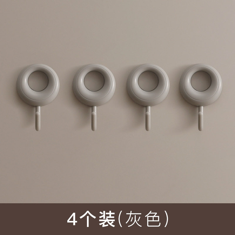 挂钩强力粘胶贴墙壁壁挂承重钩子免钉无痕门后宿舍挂勾免打孔粘钩