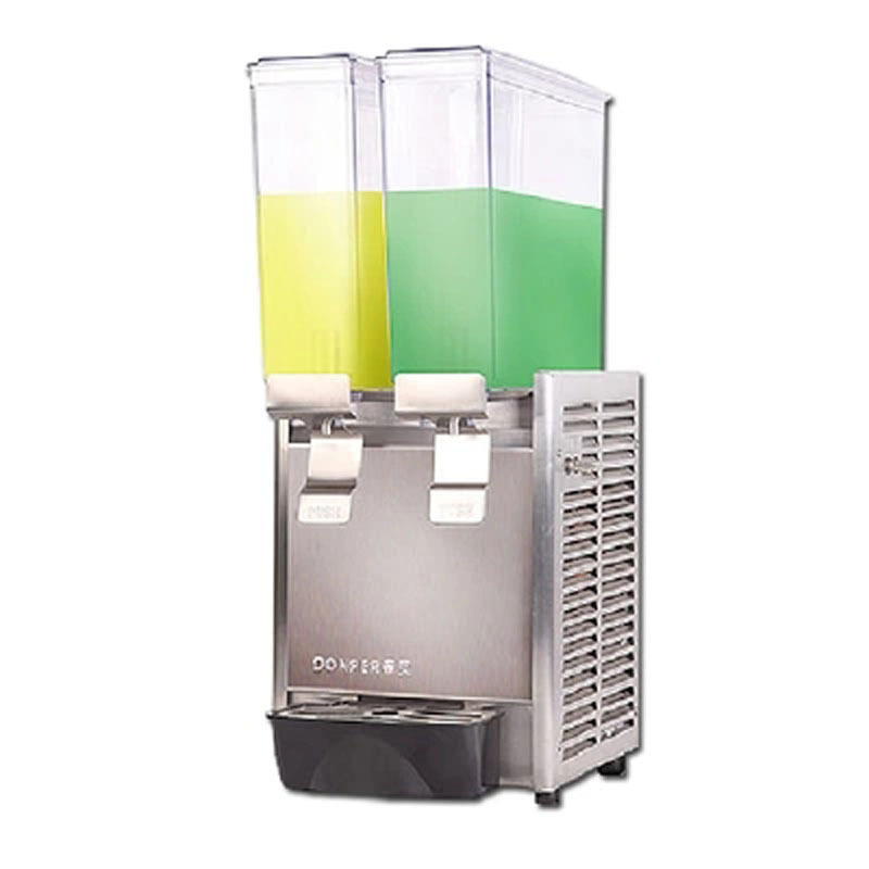 东贝LRP8x2冷热饮机 双缸冷饮机 全自动冷热饮料机 自助餐设备