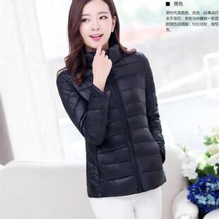 2025年新款棉衣女短款冬季女装修身显瘦大红棉袄轻薄羽绒棉服外套