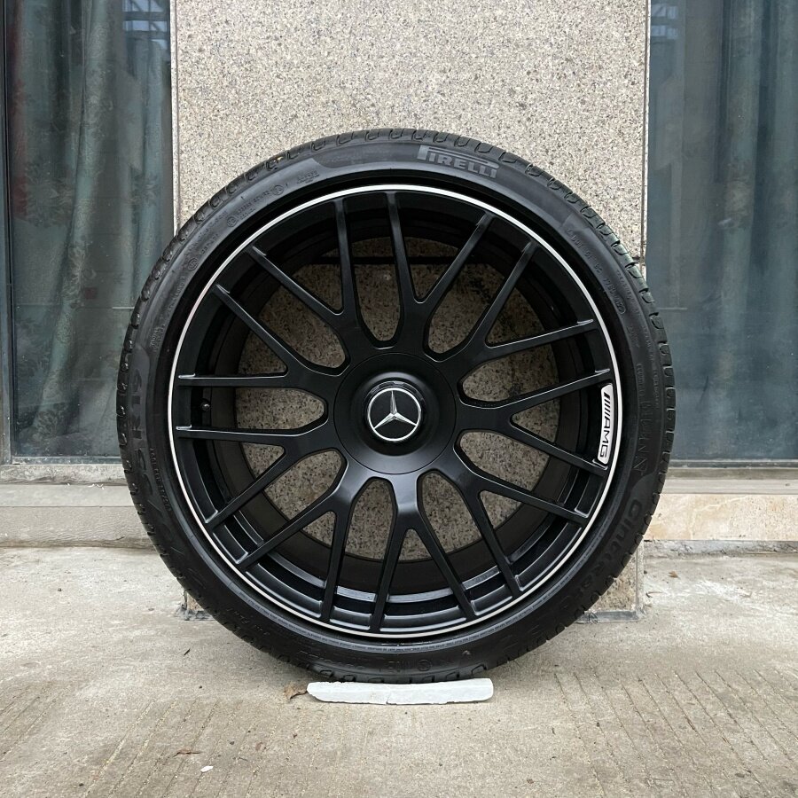 适用奔驰c63s轮毂原装拆钢圈改装c200/c300/c260/e260/e300等等
