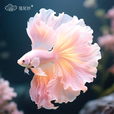 曼尾纱泰国斗鱼热带淡水观赏活鱼苗家养小型宠物高端半月生命力强