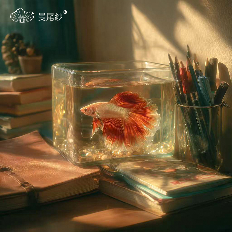 曼尾纱泰国斗鱼热带观赏金鱼苗冷水淡水鱼好养耐活体家养小型宠物