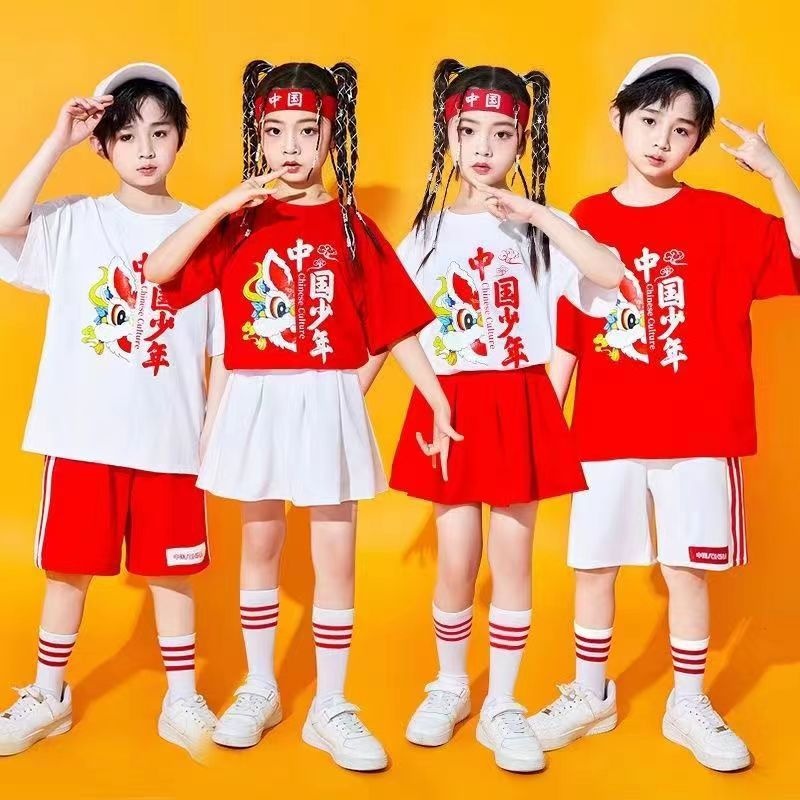 六一儿童表演服小学生运动会啦啦队合唱服幼儿园啦啦操舞蹈演出服