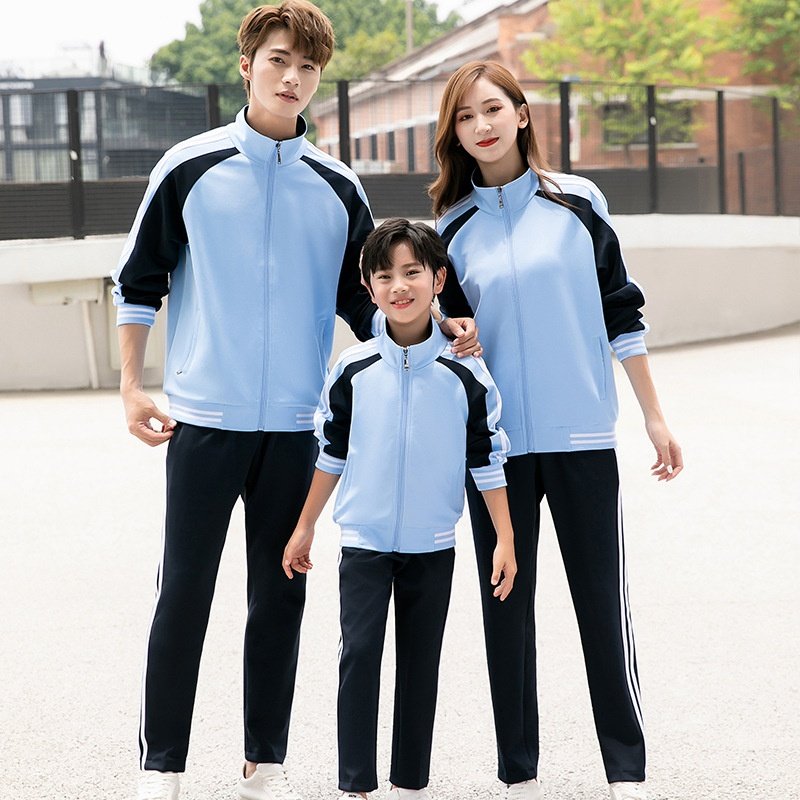 运动套装男女中学生校服小学生班服春秋情侣运动服初高中校服批发