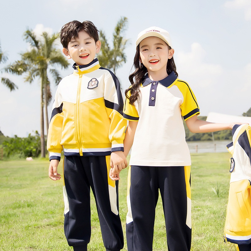 小学生班服春秋装一年级校服秋季运动服新款幼儿园园服学院风套装