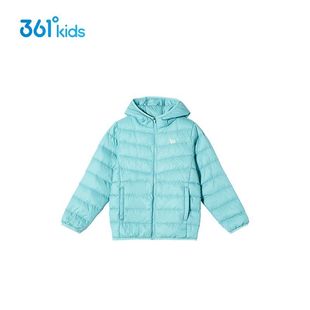 361度童装男款轻薄羽绒服2025年秋冬款保暖舒适防风中大童外套