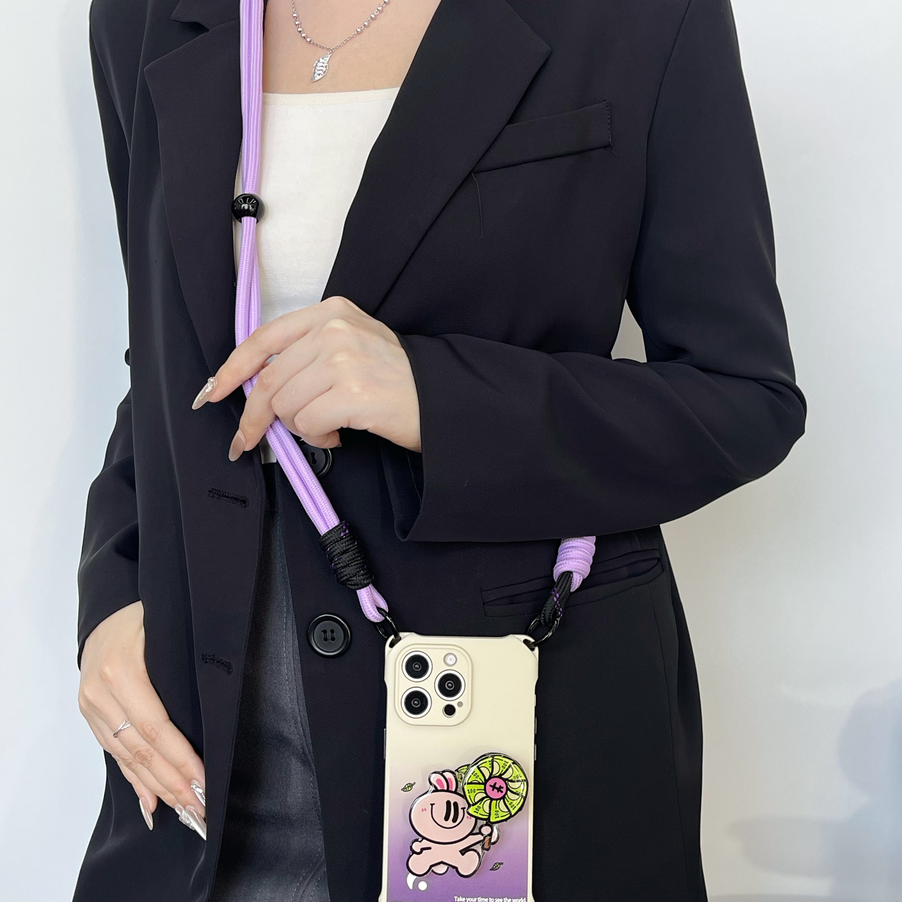 兔子支架苹果16PROMAX防摔手机壳