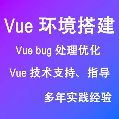 接Vue项目开发与Bug修复！