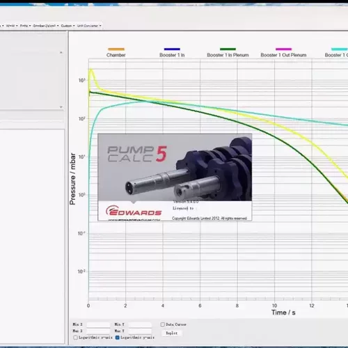Edwards PumpCalc 真空系统建模软件