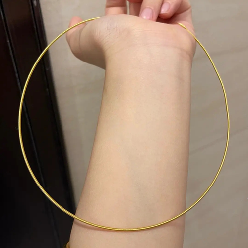 金色八宝罗盘平安锁项链绳