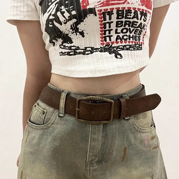 复古民族风手工编织腰带女士连衣裙装饰腰链百搭个性波西米亚y2k