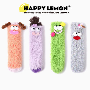 袜子女秋冬珊瑚绒可爱搞怪卡通中筒袜居家保暖设计感长筒袜圣诞袜